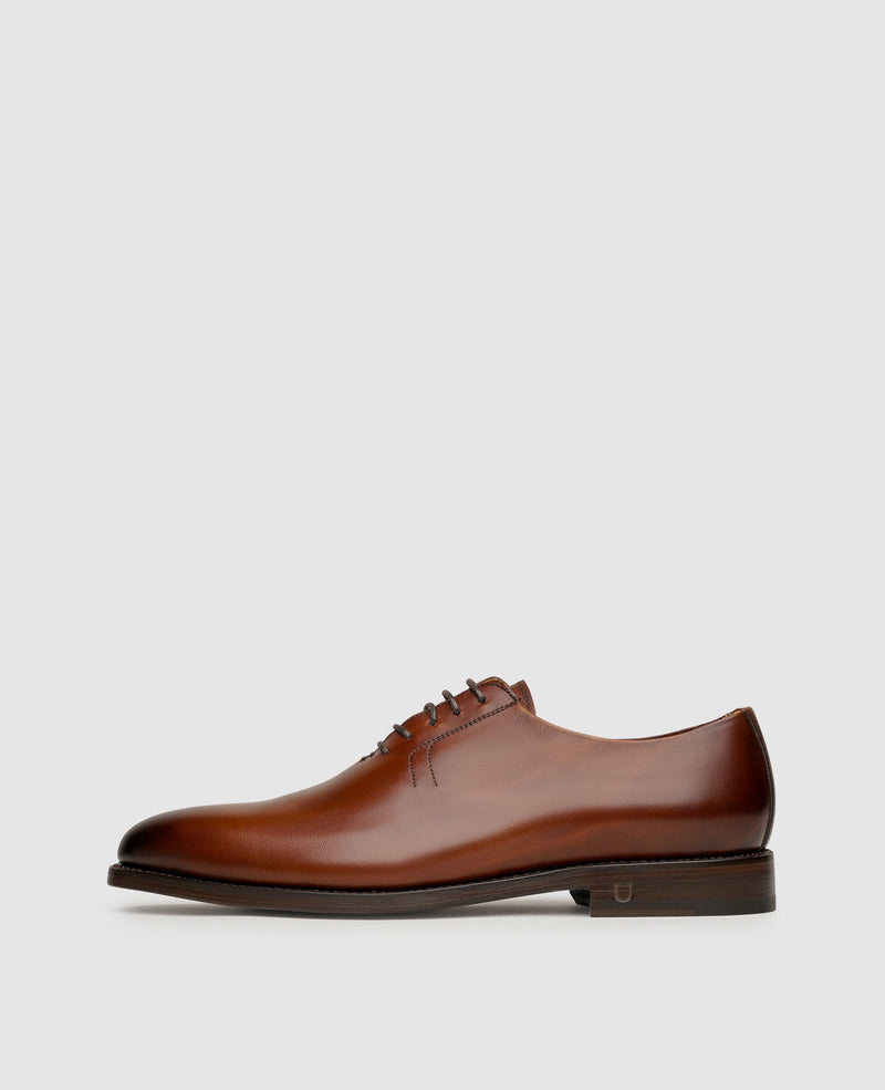 Shoepassion Rahmengenähter Herren Wholecut mit Patina Henry Stevens Shoepassion