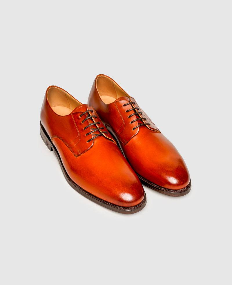 Shoepassion Rahmengenähte Plain Derby Herrenschuhe aus edlem Glattleder Shoepassion Limitierter Zeitrabatt