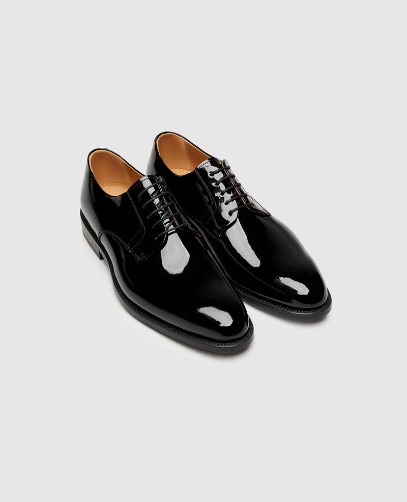 Shoepassion Rahmengenähter Herren Plain Derby Lackschuh Henry Stevens Shoepassion Saisonale Angebote