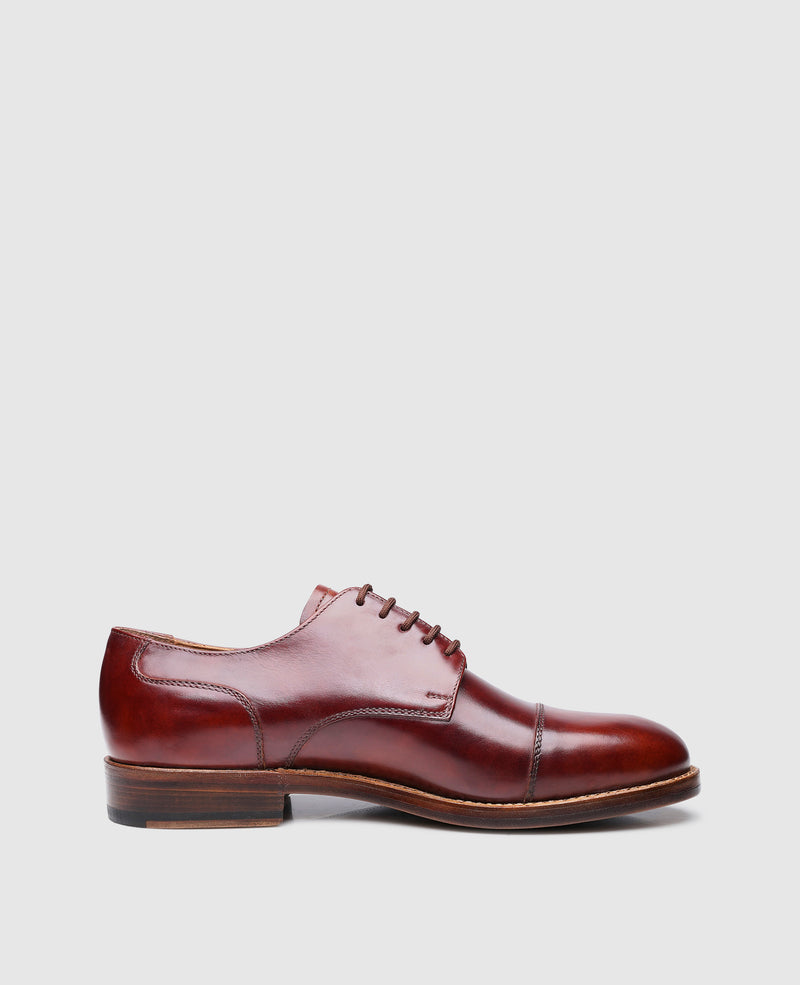 Shoepassion Heinrich Dinkelacker Captoe Derby aus Toscana Calf Shoepassion Begrenzte Freigabe