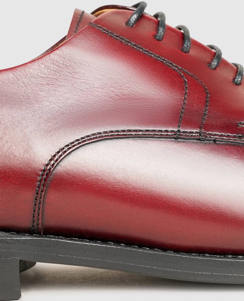 Shoepassion Rahmengenähter Derby Herrenschuh mit Patina Henry Stevens Shoepassion Vierteljährliche Förderung