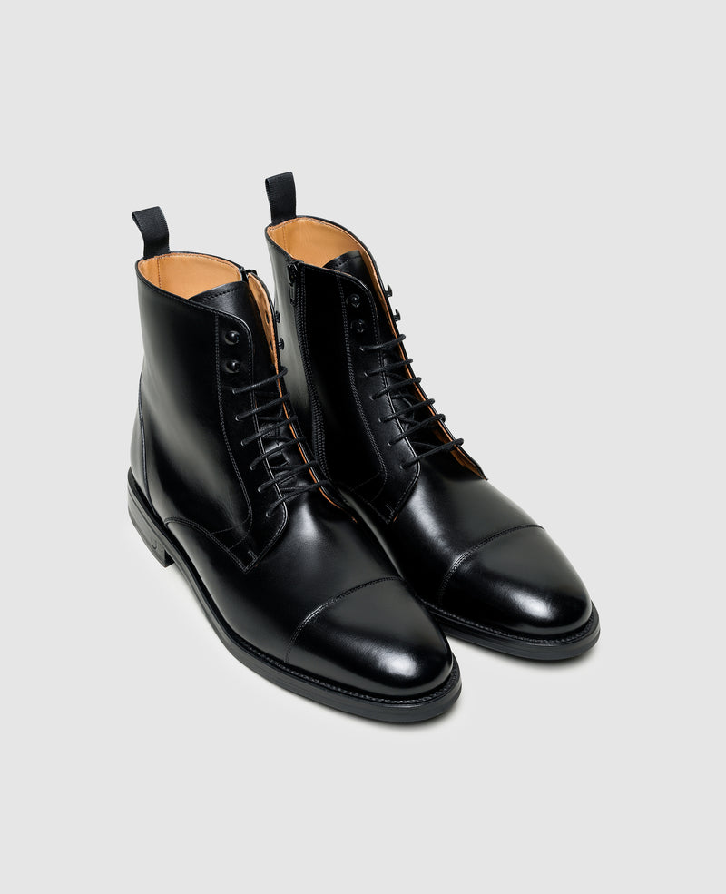 Shoepassion Rahmengenähte Herren-Schnürboots aus Glattleder Henry Stevens Shoepassion Bis zu 55% Rabatt