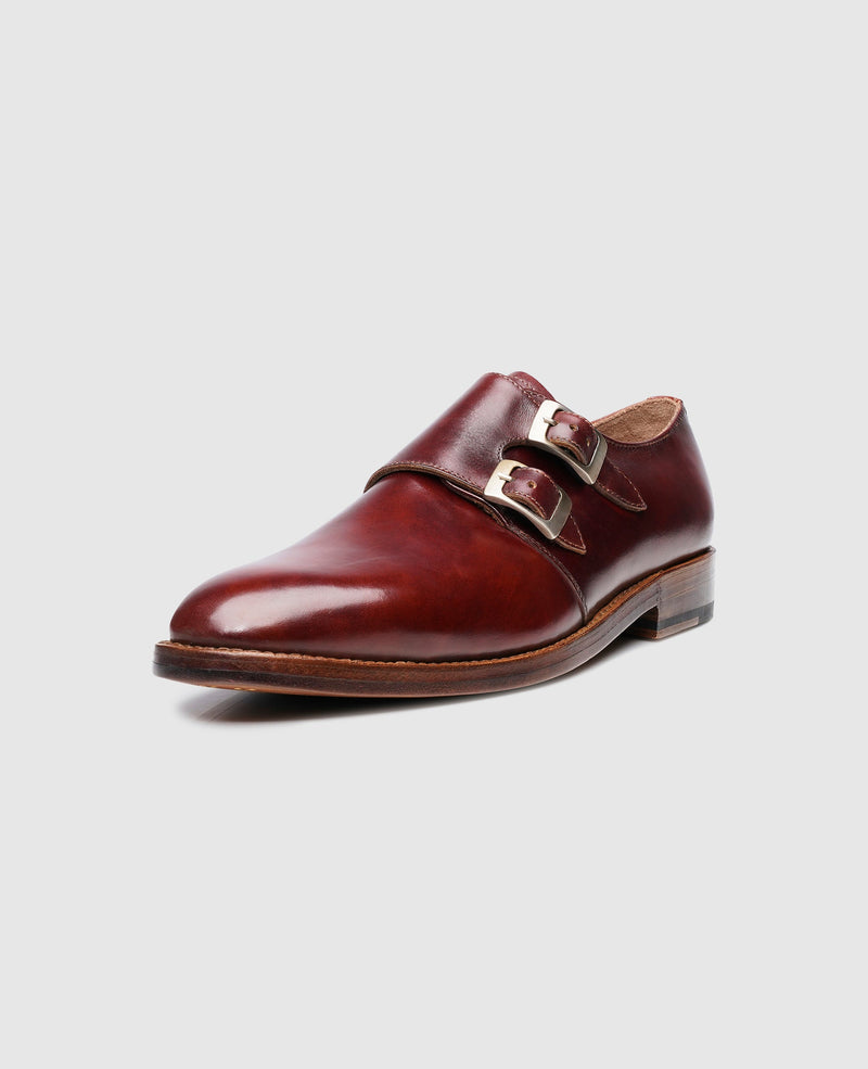 Shoepassion Heinrich Dinkelacker Doppel-Monkstrap für Herren aus Toscana Calf Shoepassion Blitzverkäufe