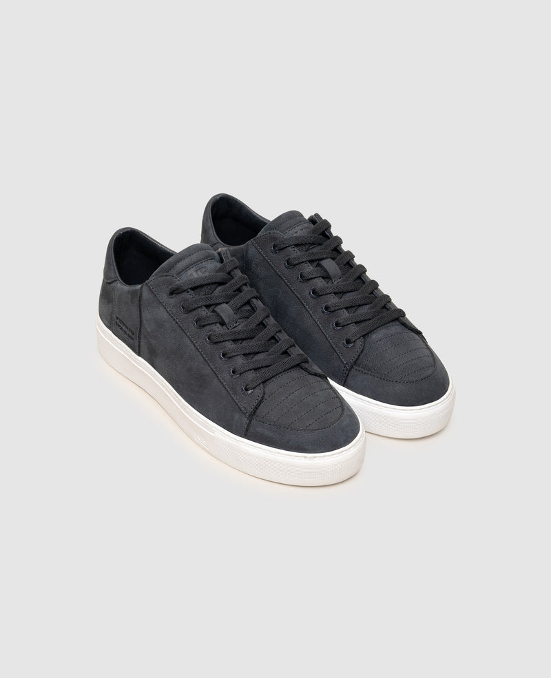 Shoepassion Herren Low-Top Sneaker aus Rauleder HUB bei Shoepassion Großer Ausverkauf