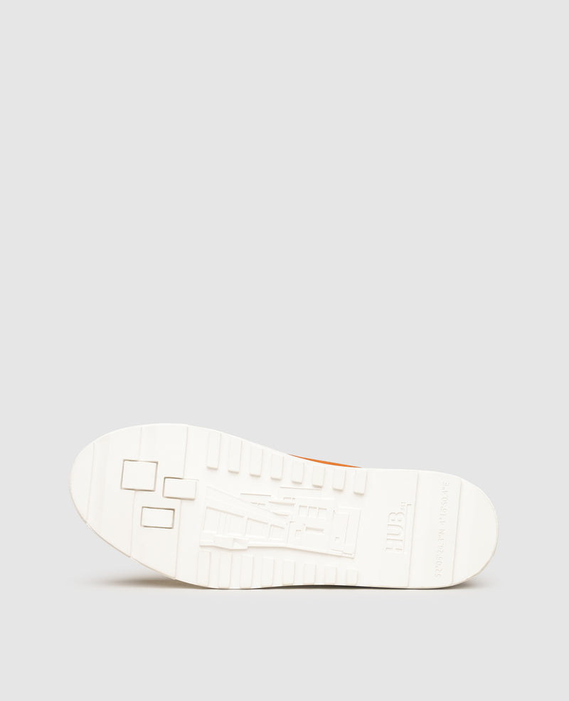 Shoepassion Herren High-Top Sneaker aus Rauleder HUB bei Shoepassion Preisnachlass