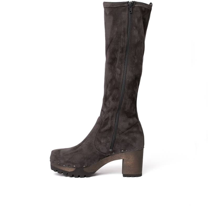 Softclox OLIVERA vegan Velourseffekt grau (dunkel) Jubiläumsangebot
