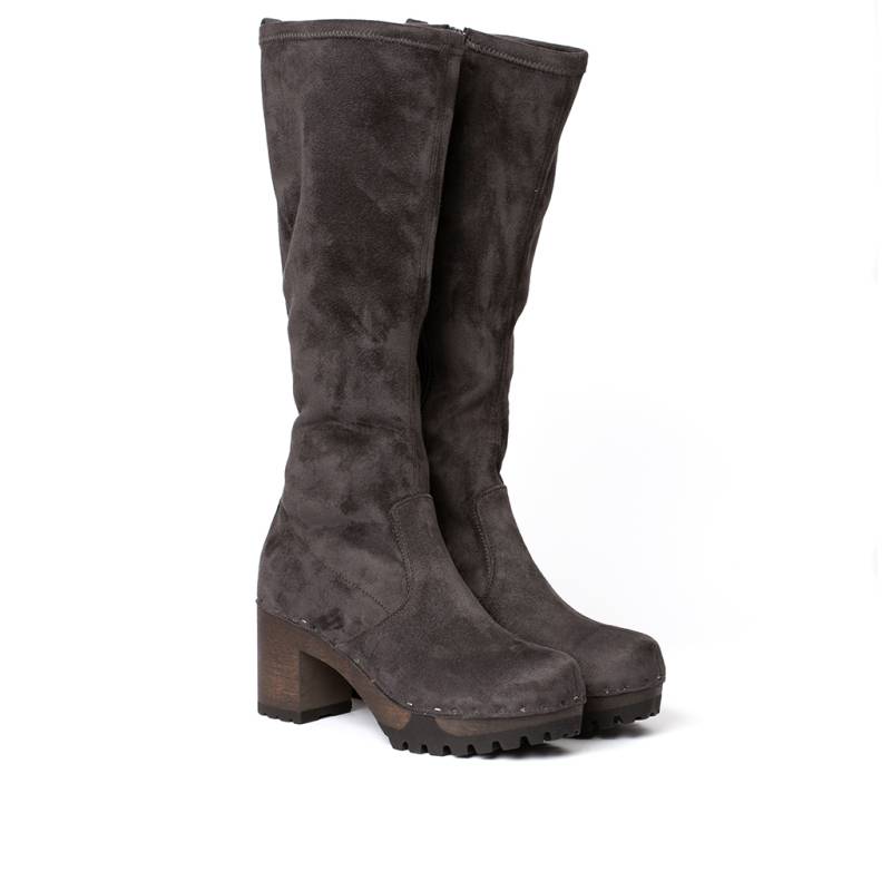 Softclox OLIVERA vegan Velourseffekt grau (dunkel) Jubiläumsangebot