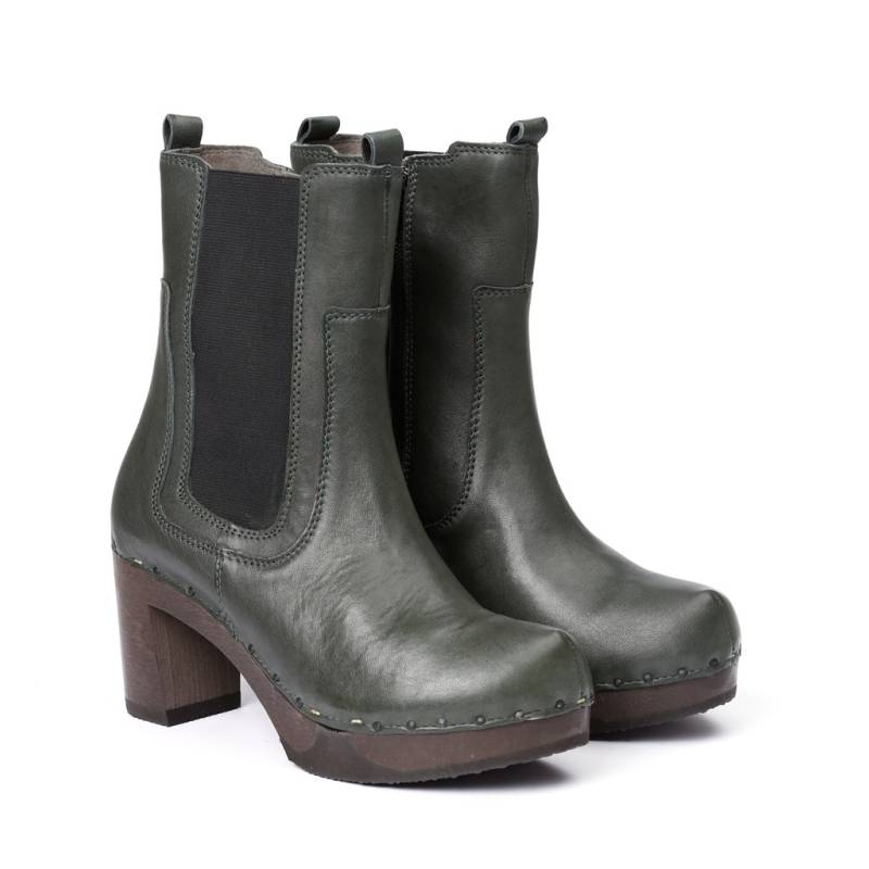 Softclox LAURENTIA Washed Nappa oliv Fabrikverkauf