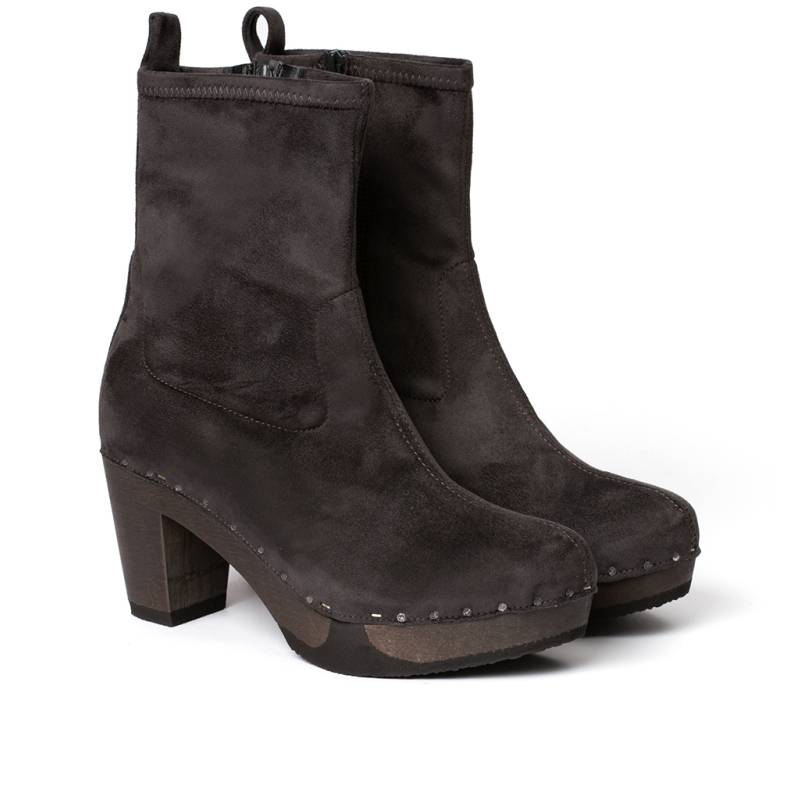 Softclox FABIA vegan Velourseffekt grau (dunkel) Speichern exportieren