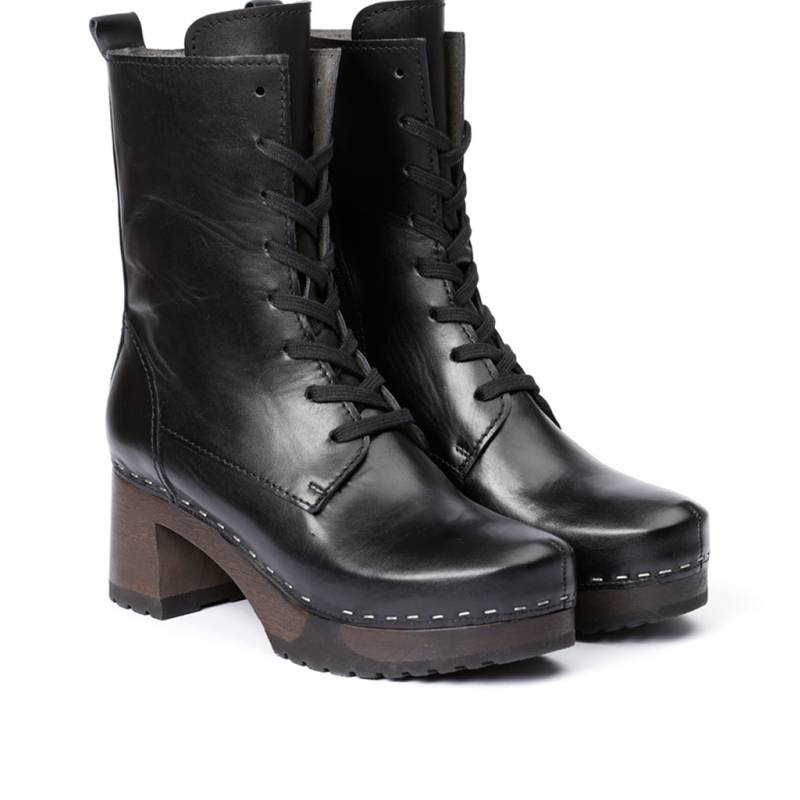 Softclox HELMA Bright Nappa schwarz (dunkel) Auslauf