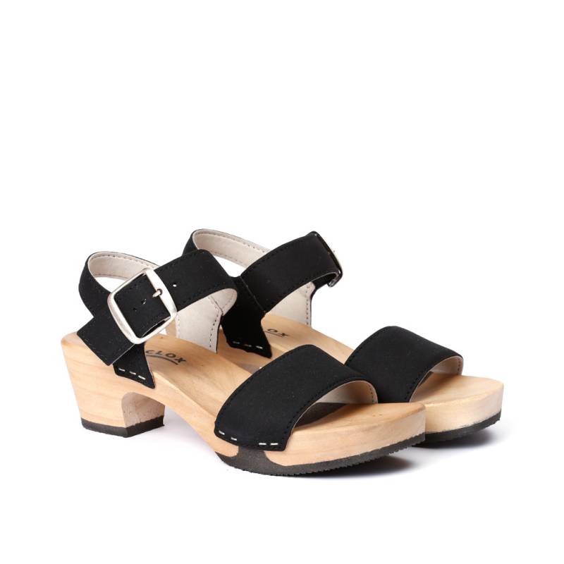 Softclox KEA vegan Velourseffekt schwarz (hazelnut) Räumungsverkauf