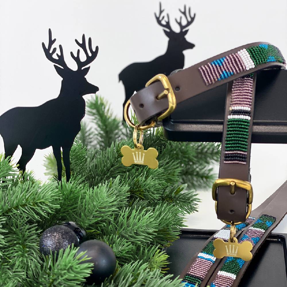 Spooks Hundehalsband Beads Weihnachtsangebot