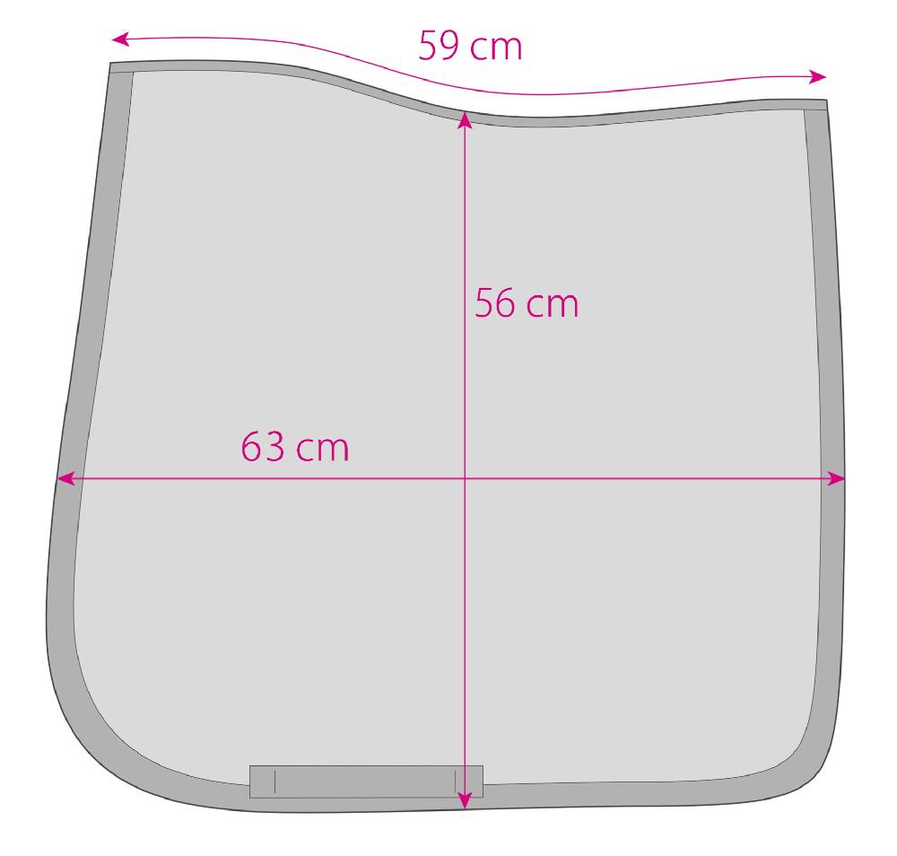 Spooks Dressage Pad Crown Velvet Tägliche Deals