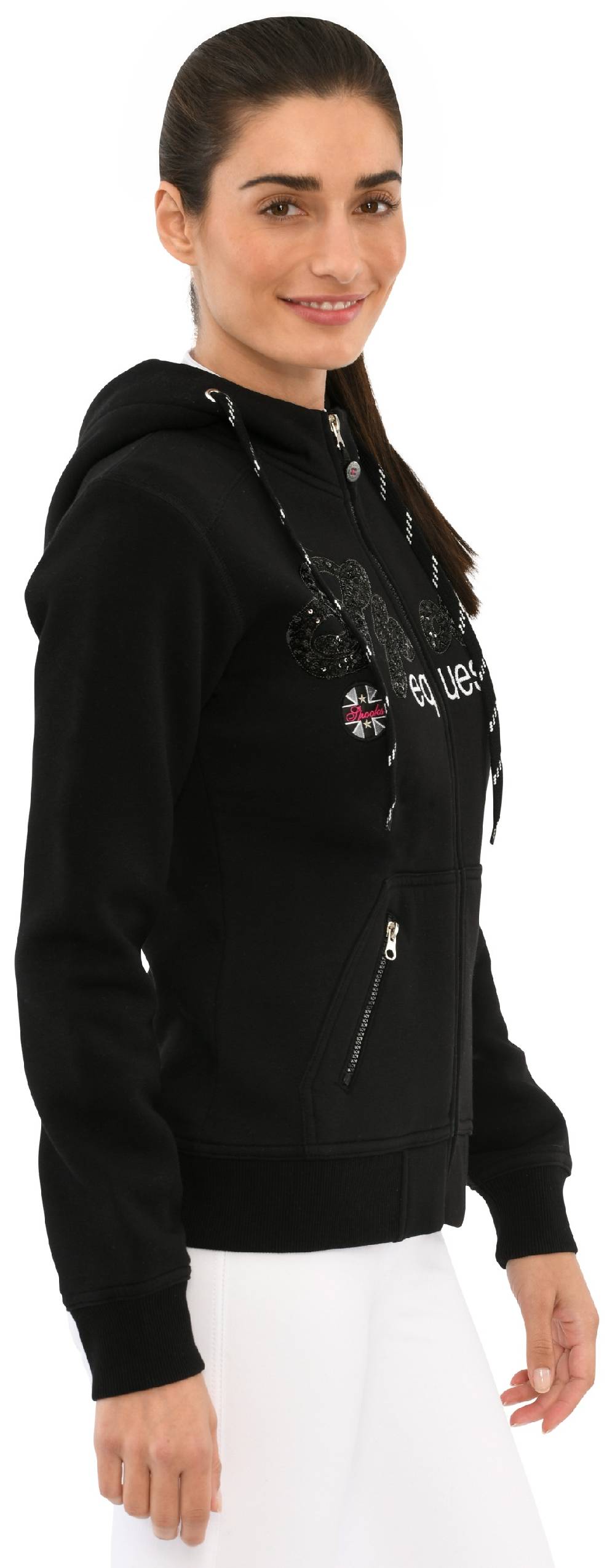 Spooks Roxie Sweat Jacket Sequin Flash Sale