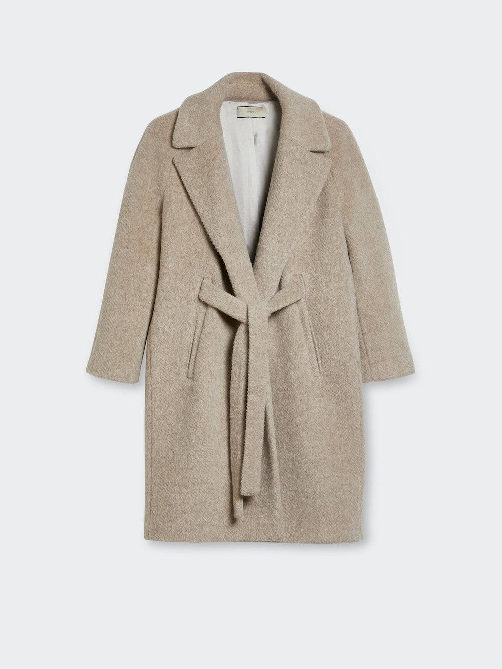 Spoon Golf Long Alpaca Blend Coat Neueste Stile