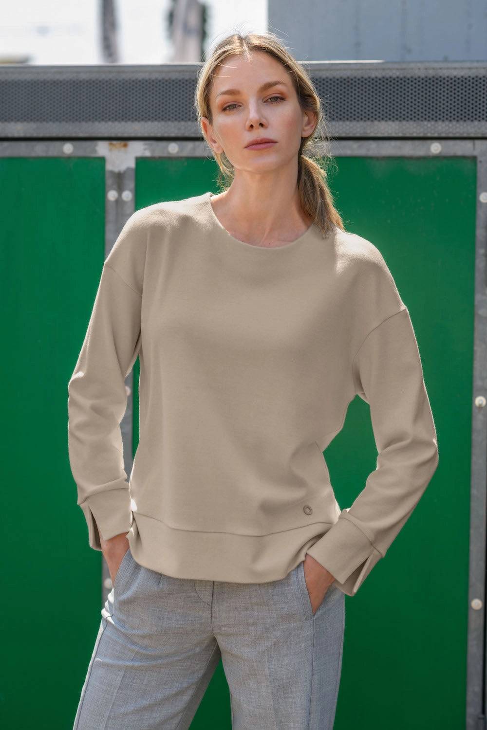 Spoon Golf Round Neck Jersey Sweater Fabrik Onlineshop