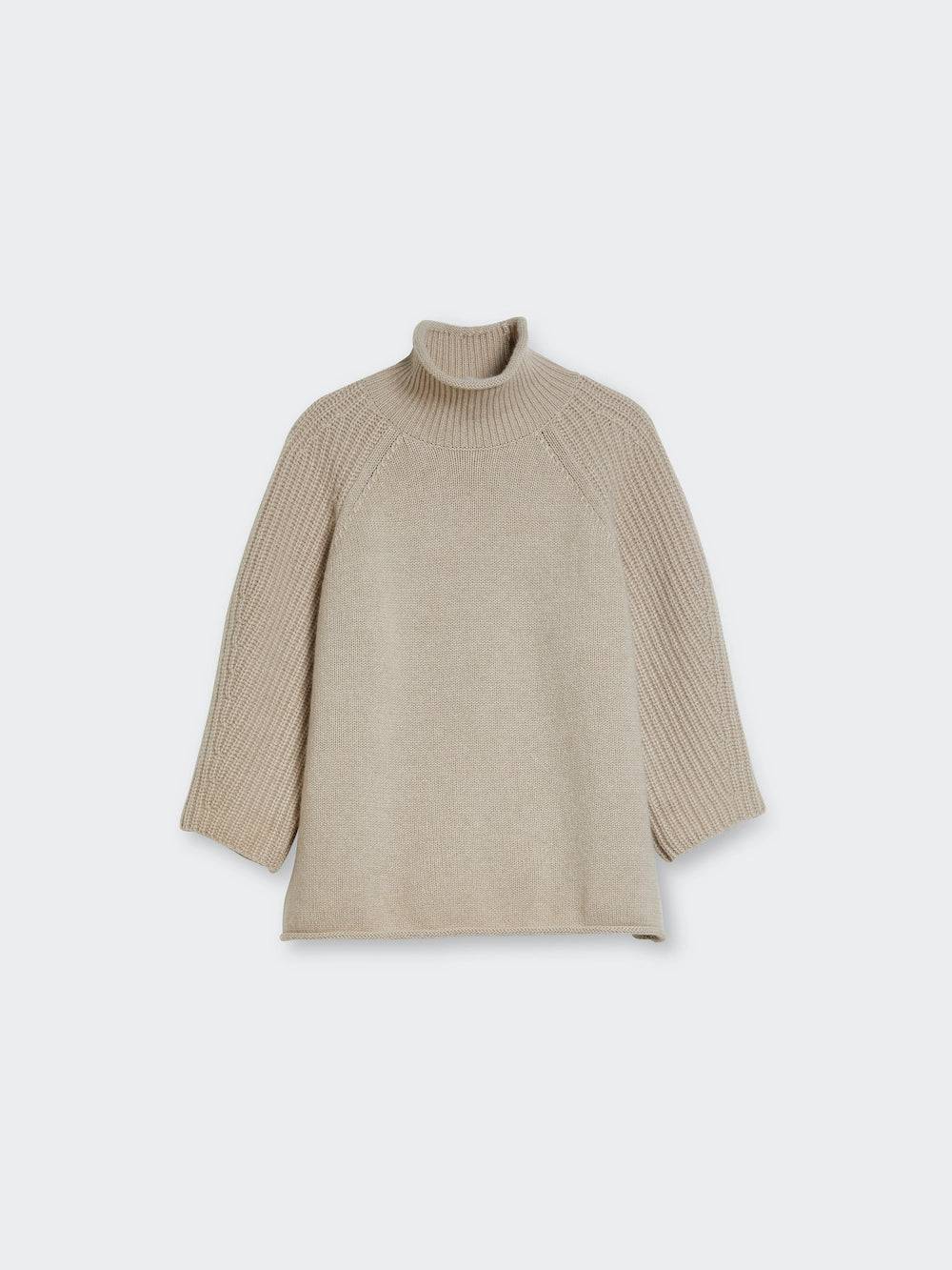Spoon Golf Chunky Sleeve Cashmere Sweater Lagerräumung
