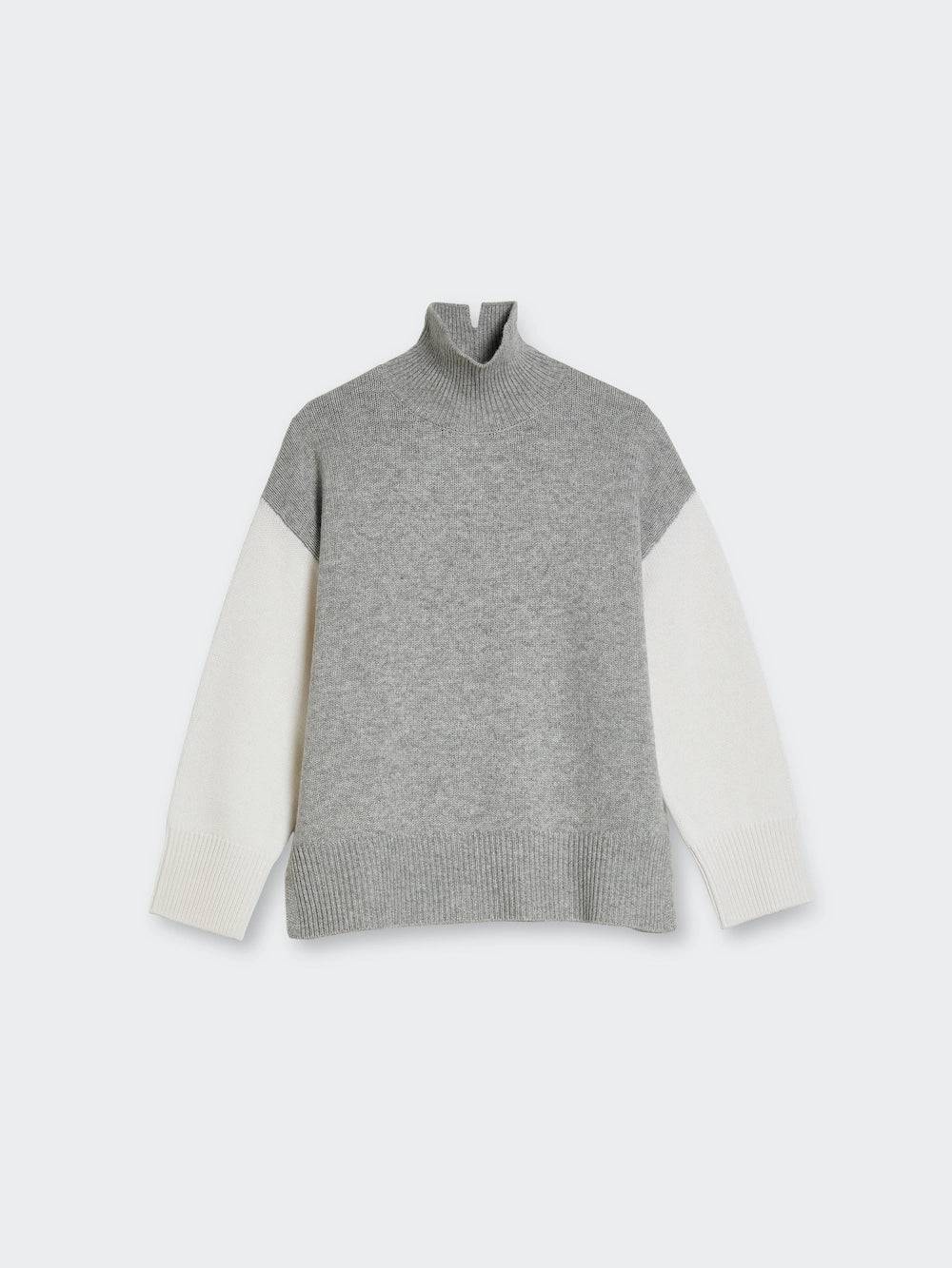 Spoon Golf Turtle Neck Contrast Wool- Cashmere Sweater Bestseller