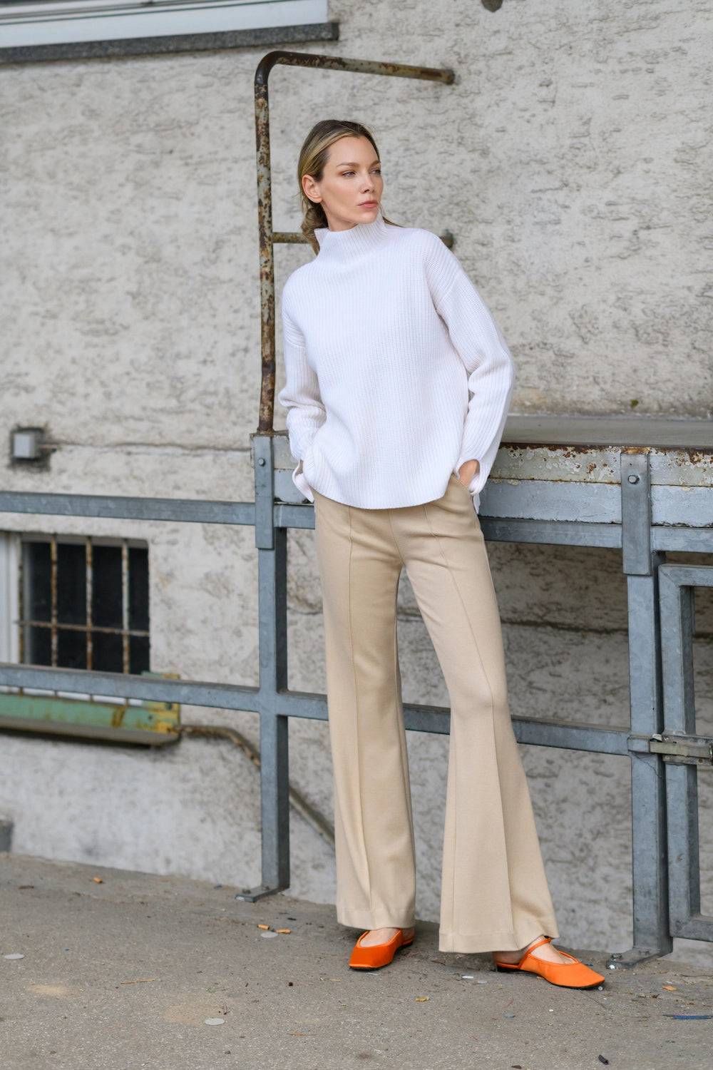 Spoon Golf Long Flared Jersey Pants Super Rabatt