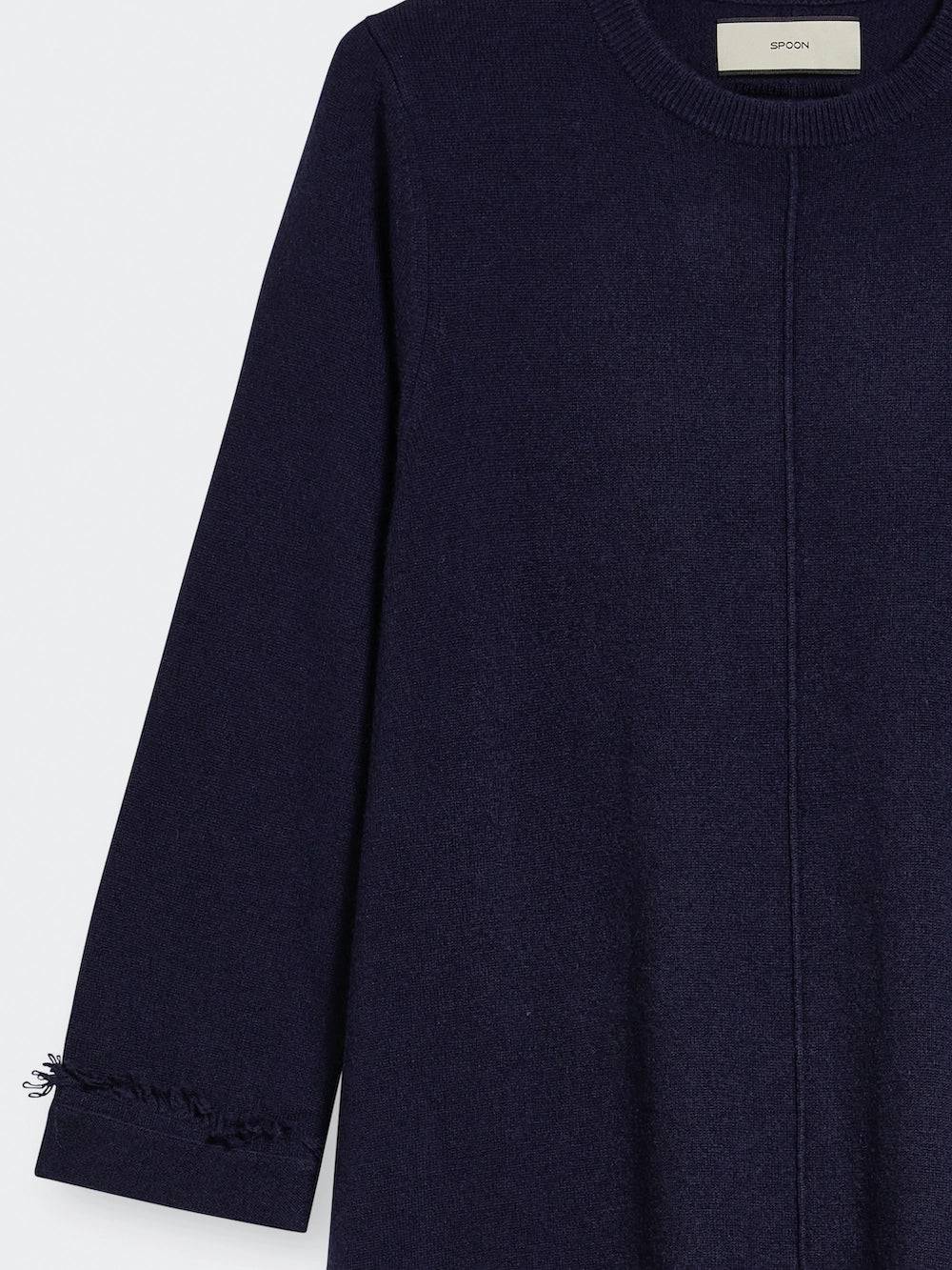 Spoon Golf Fringes Wool- Cashmere Dress Großer Ausverkauf