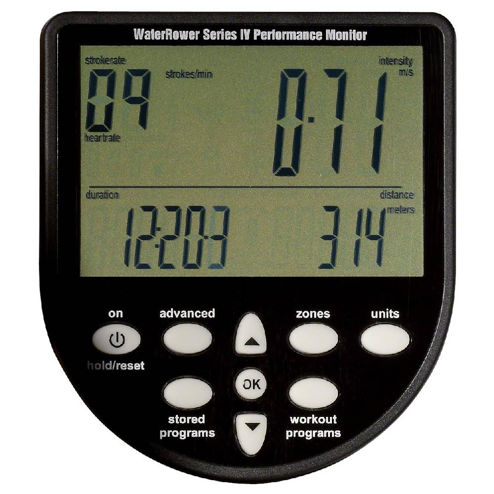Sport Tec WaterRower Rudergerät Shadow, inkl. S4 Monitor Im Verkauf