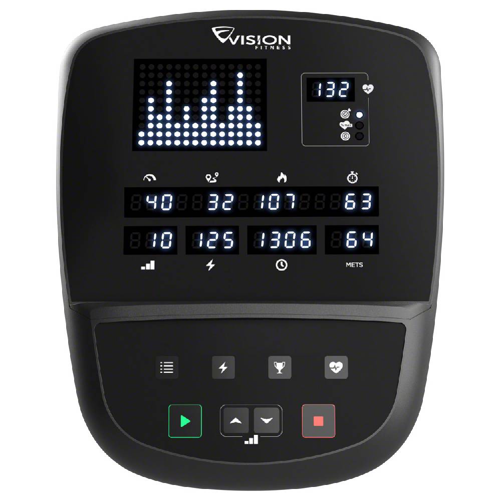 Sport Tec Vision Fitness Halbliege Ergometer R60 Verkauf