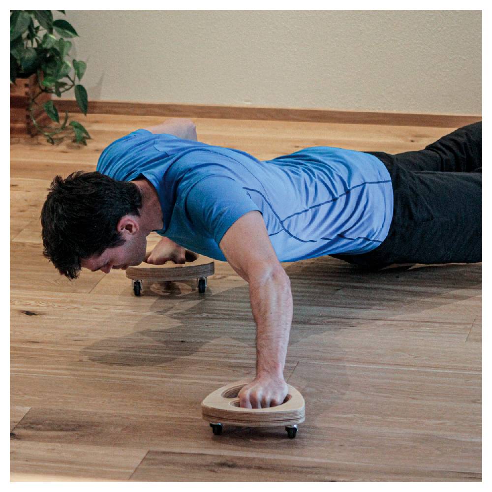 Sport Tec Erzi Bauchtrainer Core Roller, 2er Set VIP-Rabatte
