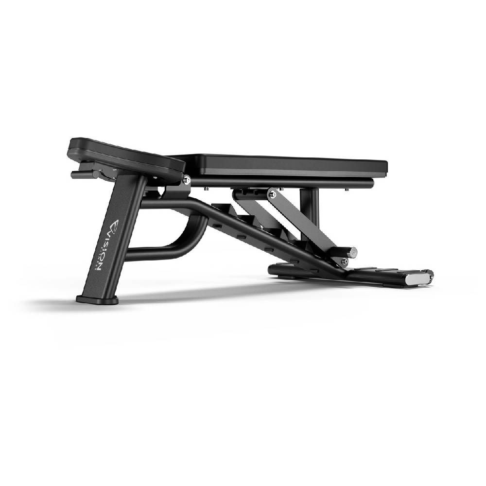 Sport Tec Vision Fitness Adjustable Bench verstellbare Hantelbank, 135x70x51 cm JETZT KAUFEN