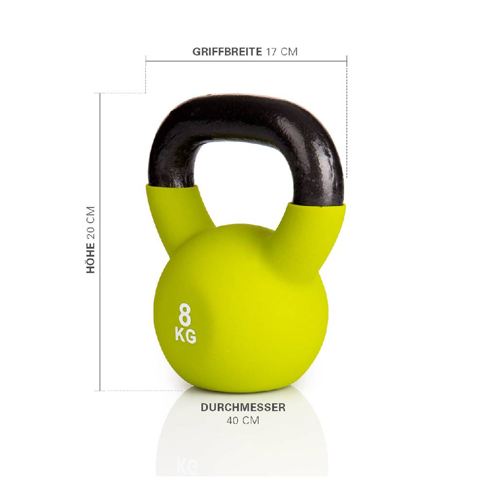 Sport Tec Kettlebell, 8 kg, grün JETZT KAUFEN