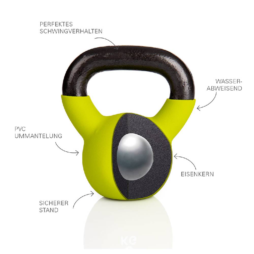 Sport Tec Kettlebell, 8 kg, grün JETZT KAUFEN