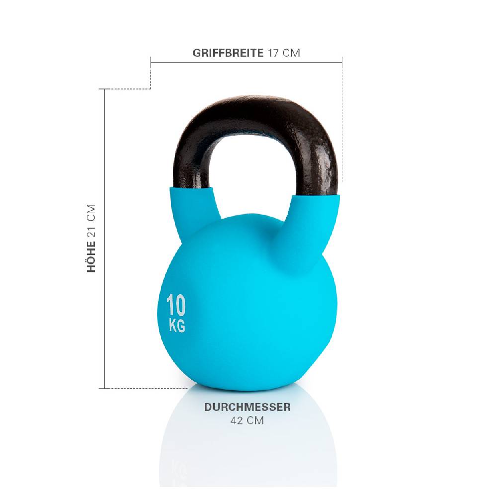 Sport Tec Kettlebell, 10 kg, hellblau Neueste Stile