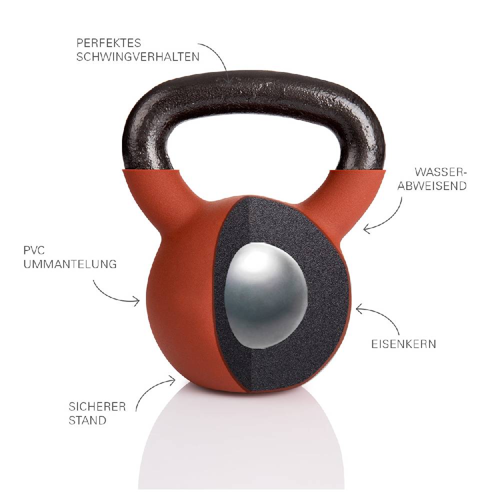 Sport Tec Kettlebell, 28 kg, braun Bis zu 60% Rabatt