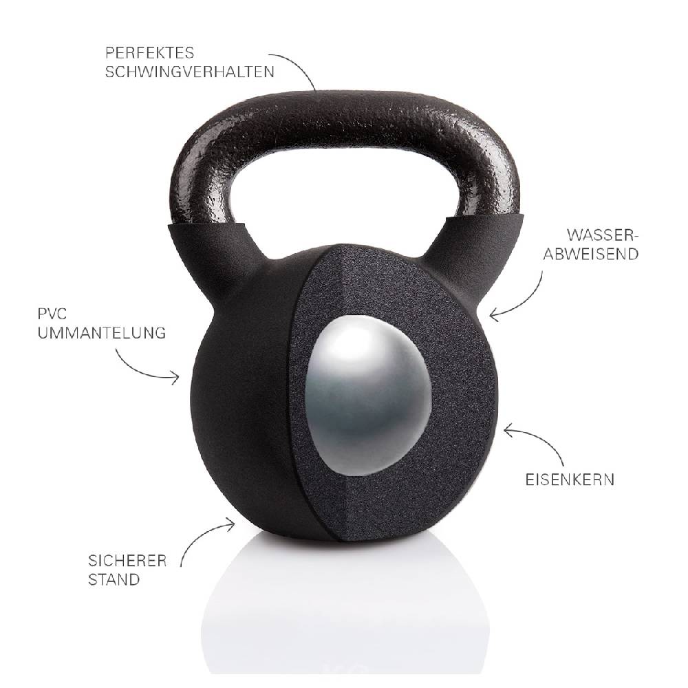 Sport Tec Kettlebell, 32 kg, schwarz Bis zu 65% Rabatt