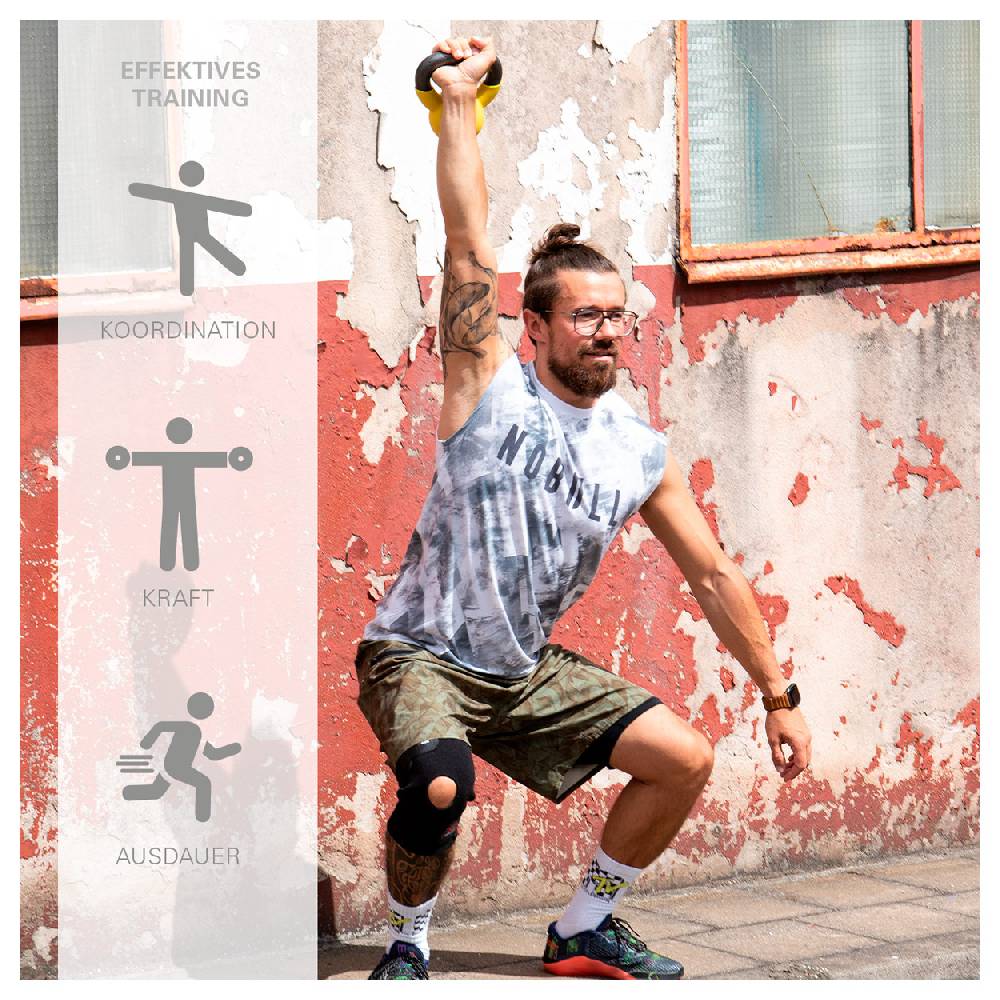 Sport Tec Kettlebells 4-32 kg, 8er Set Nur für heute