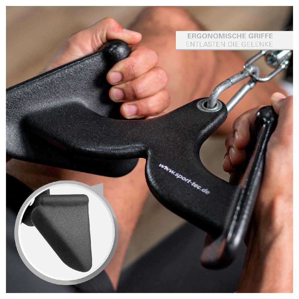 Sport Tec Sport-Tec ergonomischer Rudergriff, 31,5x16 cm Fabrikverkauf