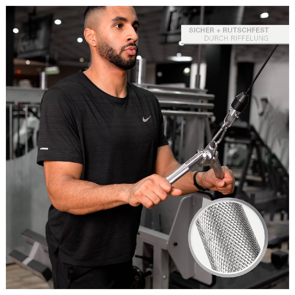 Sport Tec Trizepsstange, W-Form, 38 cm Limitierter Zeitrabatt