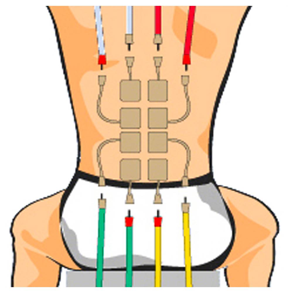 Sport Tec Compex Elektroden Wire, 5x5 cm, 4 Stück Lagerräumung
