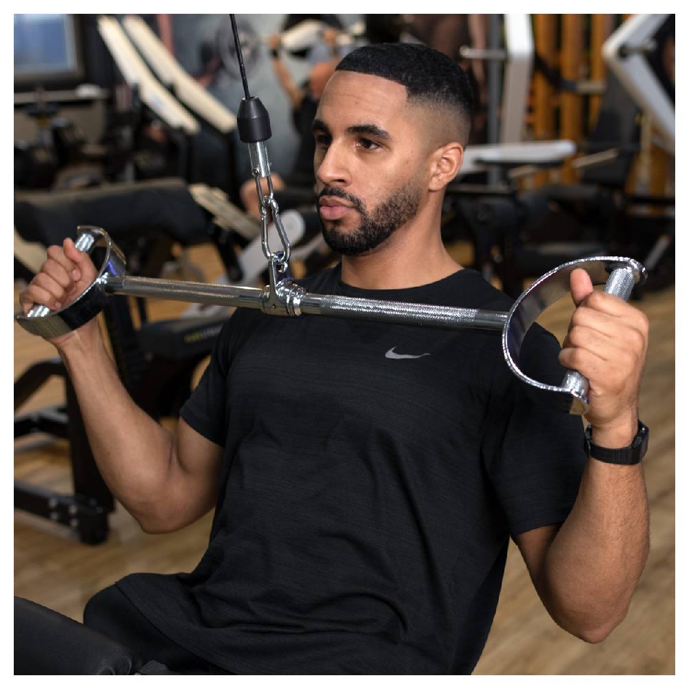 Sport Tec Latzugstange Hufgriff, 82 cm Sonderangebot der Fabrik