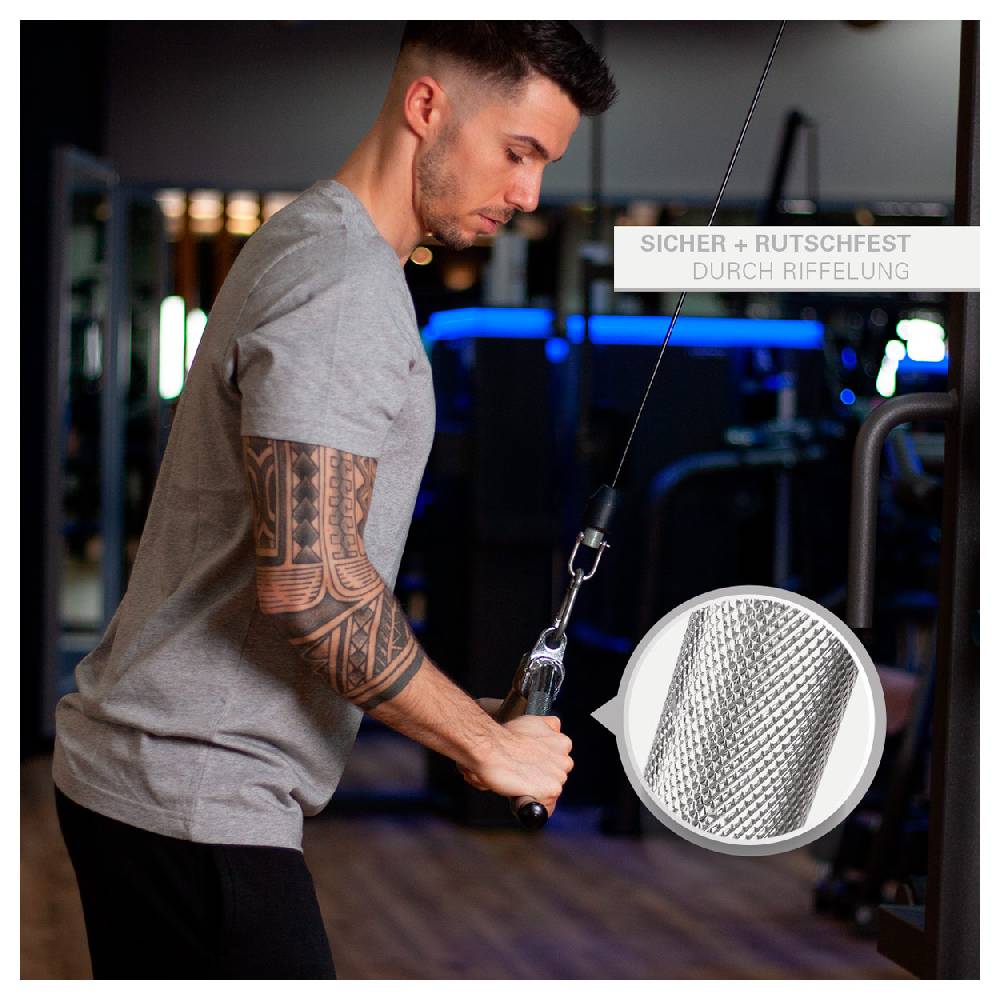 Sport Tec Trizepsstange W-Form, geschwungen, 46 cm Nur noch ein Tag übrig