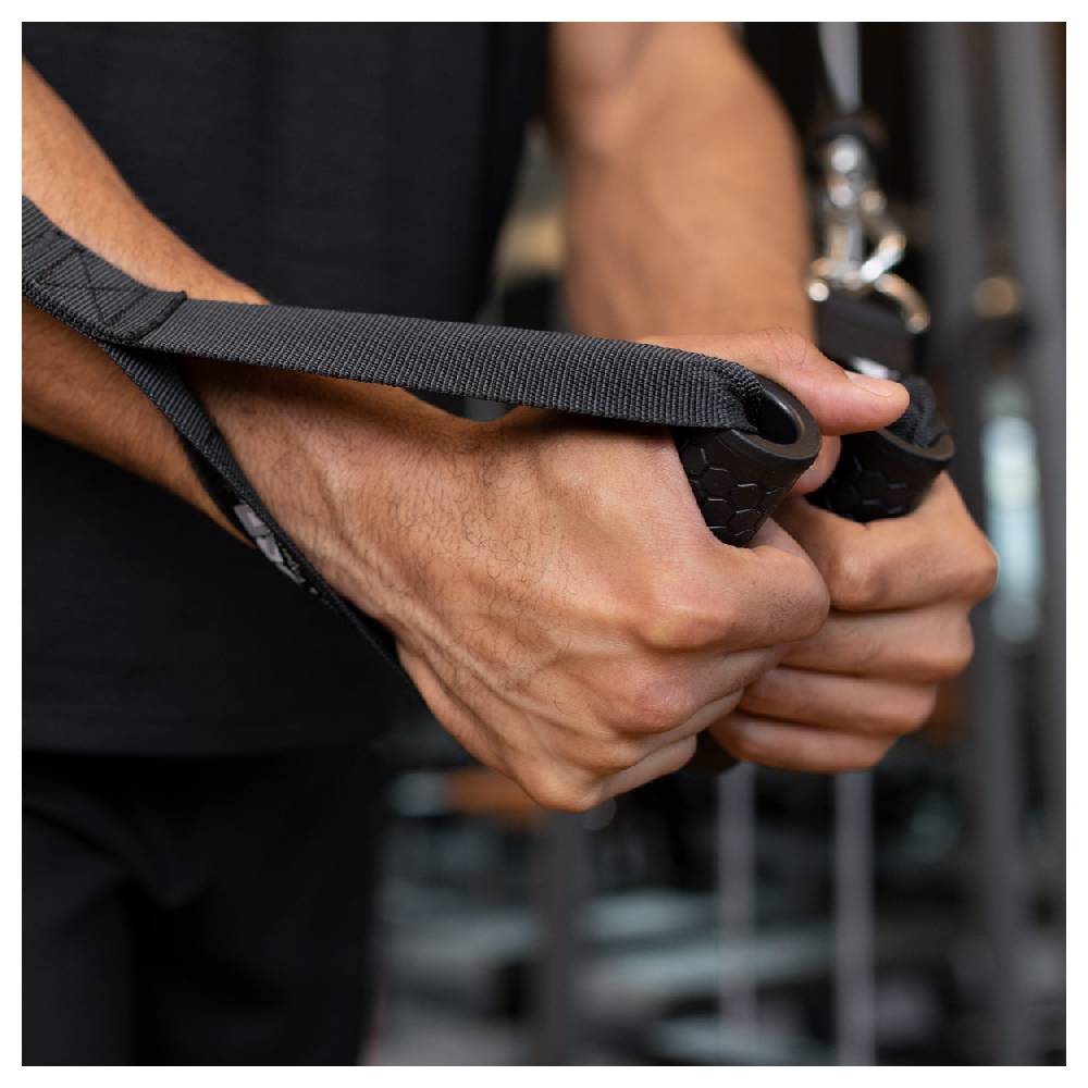 Sport Tec Sport-Tec Zuggriff mit Anti-Rutsch, schwarz, 2er Set Begrenzt auf 3 Tage