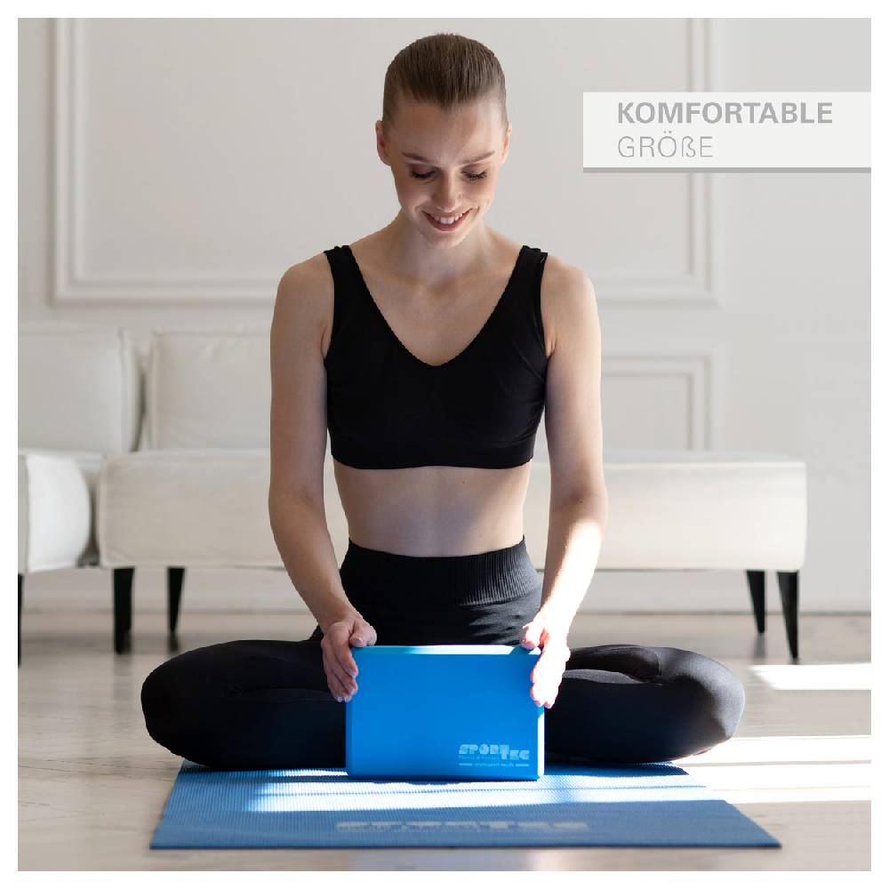 Sport Tec Sport-Tec Yogablock, 23x15,5x7,5 cm Großer Ausverkauf