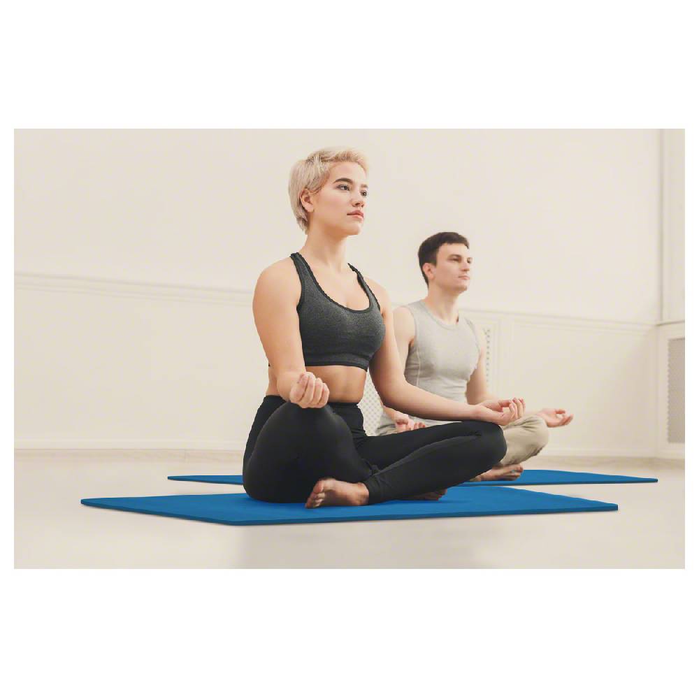 Sport Tec Pilates- und Yogamatte, LxBxH 140x60x0,6 cm, blau