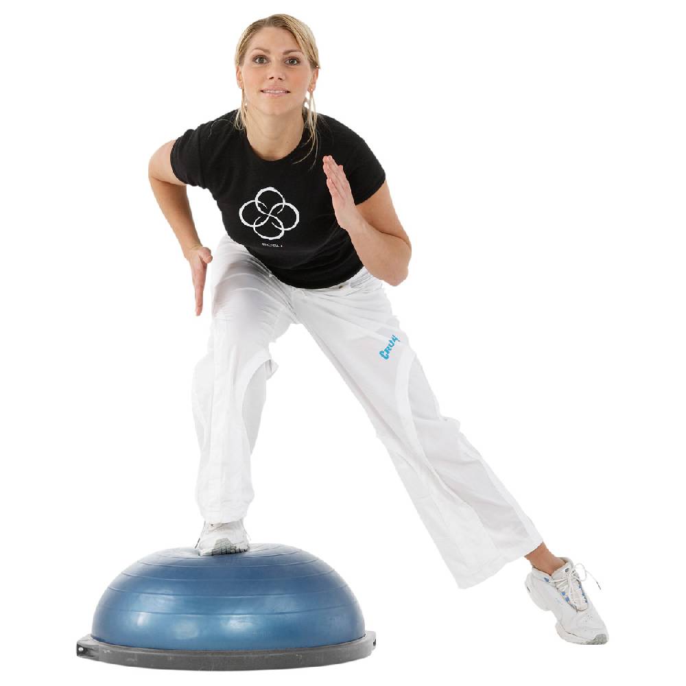 Sport Tec BOSU Ball Balancetrainer Pro, Ø 65 cm, blau