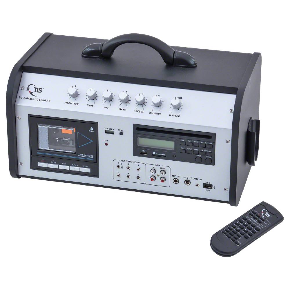 Sport Tec Musikanlage TLS VoiceMaker Combi XL CD/MP3/USB/SD-Karten Slot