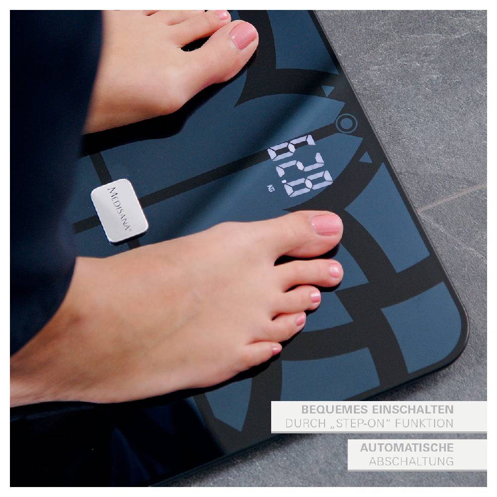Sport Tec Medisana Körperanalysewaage BS 450 Connect mit Bluetooth zollfrei