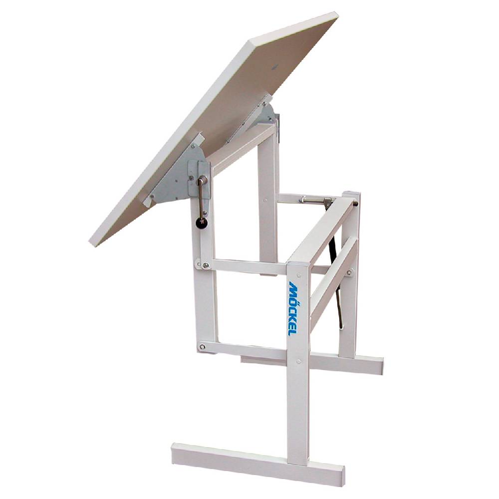 Sport Tec Möckel Sitz-Steharbeitstisch Ergo S72 BxTxH 80x60x72-122 cm, mit Gleitern, grau/grau Exklusive Angebote