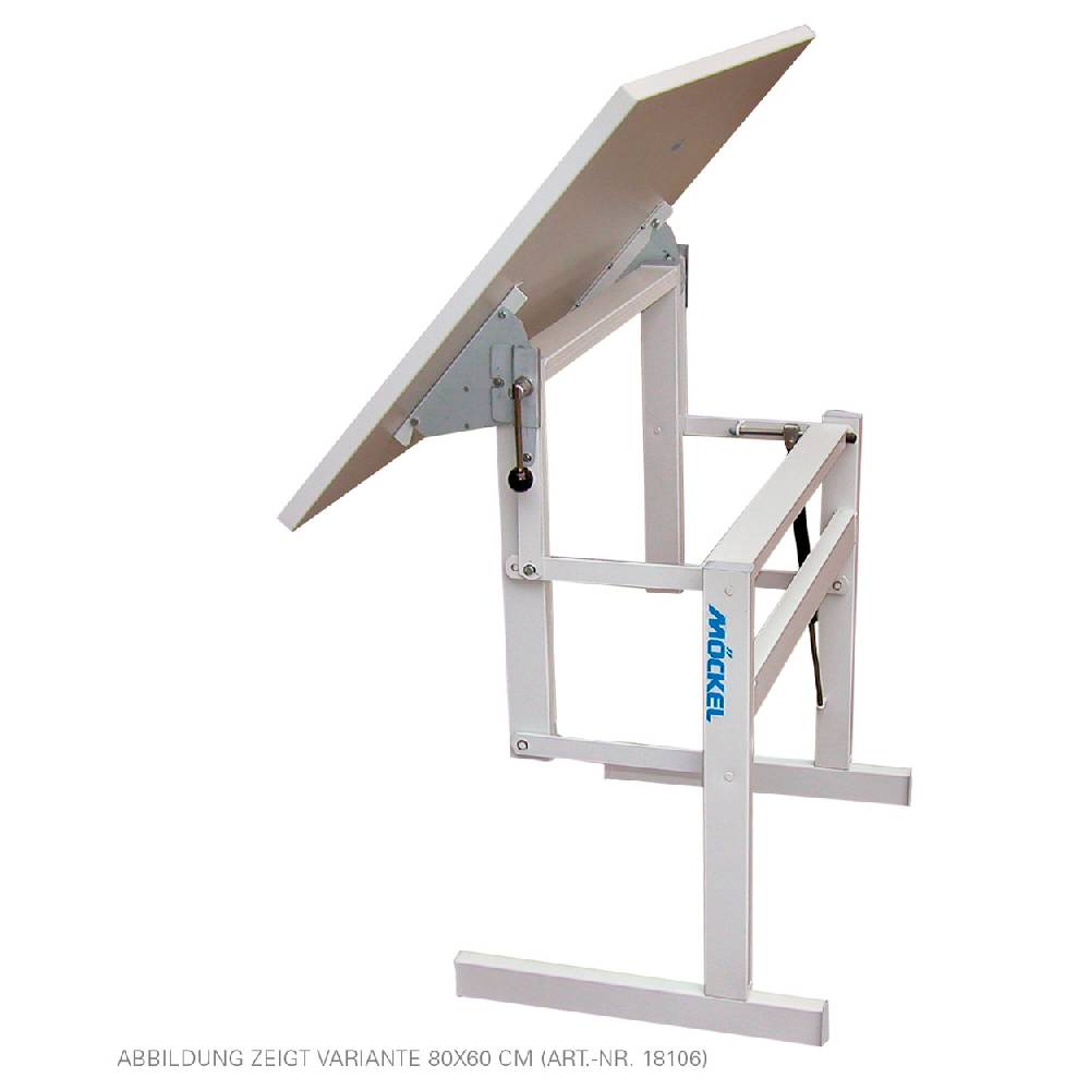 Sport Tec Möckel Sitz-Steharbeitstisch Ergo S72 BxTxH 120x80x72-122 cm, mit Gleitern, grau/grau Große Rabatte