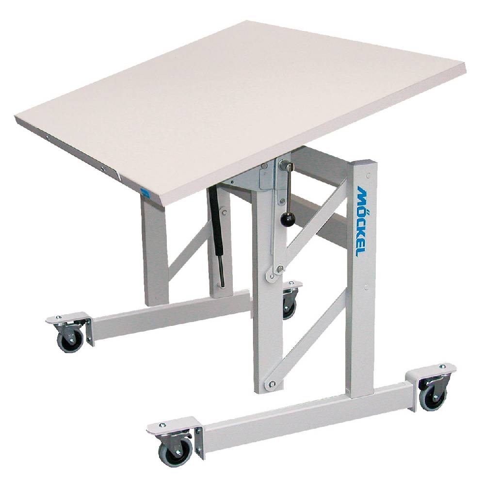 Sport Tec Sitz-Steharbeitstisch Ergo S52 R, BxTxH 80x60x52-102 cm, mit Rollen, grau/grau