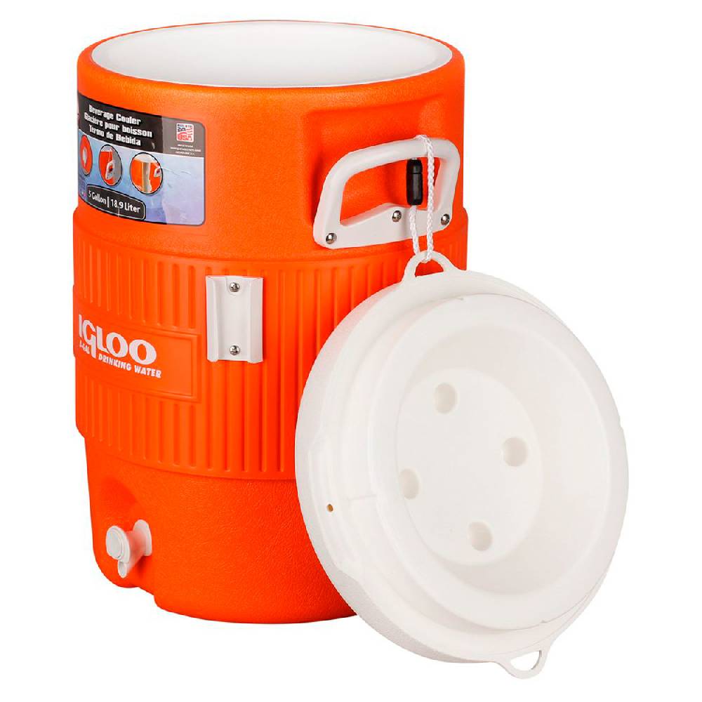 Sport Tec Igloo Getränkebehälter mit Zapfhahn, 5 Gallon Seat Top 18,9 l Letzter Tag