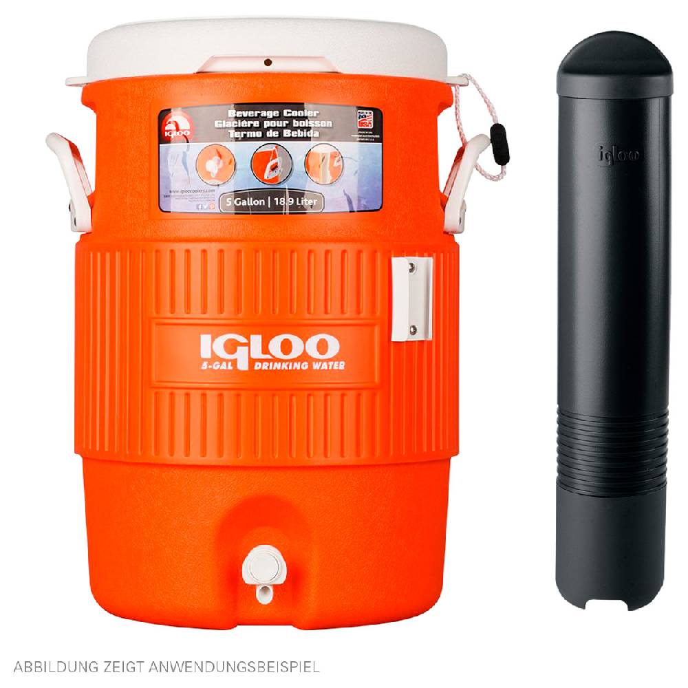 Sport Tec Igloo Becherhalter für Getränkebehälter mit Zapfhahn, 5 Gallon Seat Top 18,9 l Bis zu 50% Rabatt